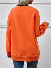 Load image into Gallery viewer, Faceless Gnomes Graphic Drop Shoulder Sweatshirt
