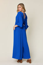 Load image into Gallery viewer, Double Take Full Size Half Sleeve Wide Leg Jumpsuit
