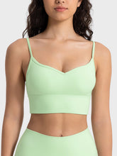 Load image into Gallery viewer, Spaghetti Strap Sport Bra
