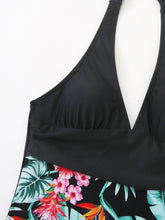 Load image into Gallery viewer, Printed Halter Neck One-Piece Swimwear
