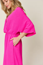 Load image into Gallery viewer, Double Take Full Size Half Sleeve Wide Leg Jumpsuit
