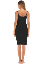 Load image into Gallery viewer, Lace Detail V-Neck Spaghetti Strap Lounge Dress
