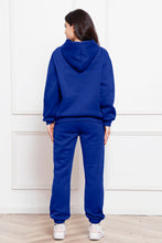 Load image into Gallery viewer, Drop Shoulder Long Sleeve Hoodie and Pants Set
