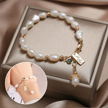 Load image into Gallery viewer, Natural Zircon Pearl Fashion Luxury Bracelet - Jewelry
