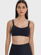 Load image into Gallery viewer, Scoop Neck Double Strap Active Cami
