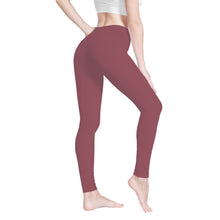 Load image into Gallery viewer, Ti Amo I love you - Exclusive Brand - Spinel Rose -  White Daisy -  Yoga Leggings
