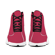 Load image into Gallery viewer, Ti Amo I love you - Exclusive Brand - Viva Magenta - Basketball Shoes - Black Laces
