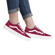 Load image into Gallery viewer, Ti Amo I love you - Exclusive Brand - Cabernet - Low Top Flat Sneaker
