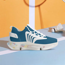 Load image into Gallery viewer, Ti Amo I love you - Exclusive Brand - Blumine - Mens / Womens - Air Max React Sneakers - White Soles
