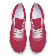 Load image into Gallery viewer, Ti Amo I love you - Exclusive Brand - Viva Magenta - Women&#39;s Mesh Gymnastics Chunky Sneakers
