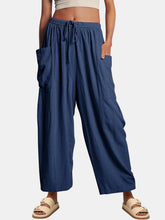 Load image into Gallery viewer, Full Size Wide Leg Pants with Pockets
