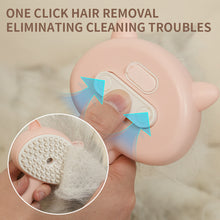 Load image into Gallery viewer, Hair Cleaning Brush With Mist Multifunctional Cat Grooming Brush Rechargeable Self Cleaning Slicker Brush For Pets Dogs &amp; Catsb Pet Products
