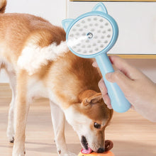 Load image into Gallery viewer, Hair Cleaning Brush With Mist Multifunctional Cat Grooming Brush Rechargeable Self Cleaning Slicker Brush For Pets Dogs &amp; Catsb Pet Products
