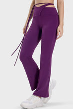 Load image into Gallery viewer, Tied Mid-Rise Waist Active Pants
