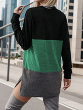 Load image into Gallery viewer, Color Block Long Sleeve T-Shirt
