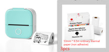 Load image into Gallery viewer, Portable Mini Thermal Label Printer Home Photo Printer Student Wrong Question Printer Bluetooth-Compatible Mini Label Printer Price Tag

