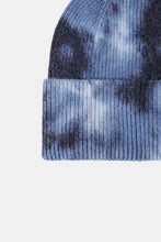 Load image into Gallery viewer, Tie-Dye Cuffed Rib-Knit Beanie Hat
