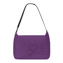 Load image into Gallery viewer, Ti Amo I love you - Exclusive Brand - Bossanova 2  - Double Script Heart - Journey Computer Shoulder Bag
