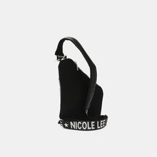 Load image into Gallery viewer, Nicole Lee USA Vegan Leather Leopard &amp; Lip Pattern Crossbody Bag
