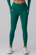 Load image into Gallery viewer, High Waist Active Leggings with Pockets
