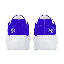 Load image into Gallery viewer, Ti Amo I love you - Exclusive Brand - Violet Blue - Angry Fish - Chunky Sneakers - White Soles
