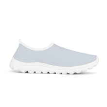 Load image into Gallery viewer, Ti Amo I love you - Exclusive Brand - Mystic - Double White Heart - Women&#39;s Mesh Running Shoes - White Soles
