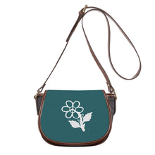 Load image into Gallery viewer, Ti Amo I love you - Exclusive Brand  - Casal - Double White Heart -Saddle Bag
