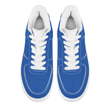 Load image into Gallery viewer, Ti Amo I love you - Exclusive Brand  - Mid Blue - Skeleton Hands with Heart - Low Top Unisex Sneakers
