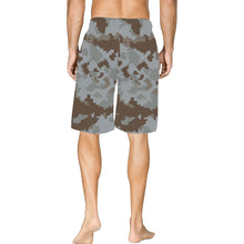 Load image into Gallery viewer, Ti Amo I love you - Exclusive Brand  - Mountain Mist / Judge Grey / Natural Gray Camo - Basketball Shorts With Pockets - Sizes S-2XL
