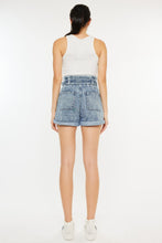 Load image into Gallery viewer, Kancan Ultra High Rise Paperbag Denim Shorts
