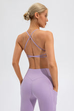 Load image into Gallery viewer, Crisscross Spaghetti Strap Active Cami
