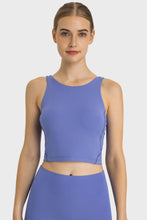 Load image into Gallery viewer, Feel Like Skin Highly Stretchy Cropped Sports Tank
