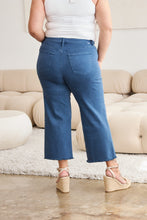 Load image into Gallery viewer, RFM Crop Chloe Full Size Tummy Control High Waist Raw Hem Jeans
