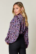 Load image into Gallery viewer, Double Take Full Size Printed Long Sleeve Blouse
