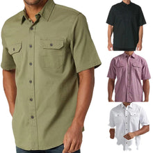 Load image into Gallery viewer, Men&#39;s Fashion Short Sleeve Business Shirt
