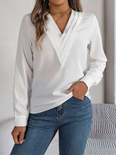 Load image into Gallery viewer, V-Neck Long Sleeve Blouse
