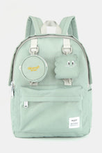 Load image into Gallery viewer, Himawari Waterproof Canvas Backpack Bag with Removable Coin Purse
