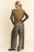 Load image into Gallery viewer, Davi &amp; Dani Leopard Wide Leg Pants
