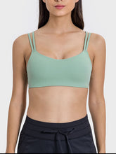 Load image into Gallery viewer, Scoop Neck Double Strap Active Cami
