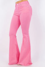 Load image into Gallery viewer, Bell Bottom Jean in Pink - Inseam 30&quot;
