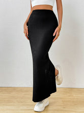 Load image into Gallery viewer, Slit Maxi Wrap Skirt
