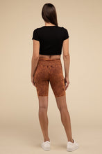 Load image into Gallery viewer, Mineral Wash Wide Waistband Pocket Leggings
