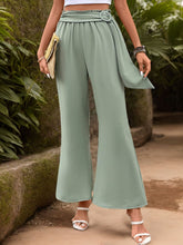 Load image into Gallery viewer, Elastic Waist Wide Leg Pants with Pockets
