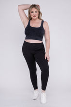 Load image into Gallery viewer, Plus Premium Cotton Full Length Leggings
