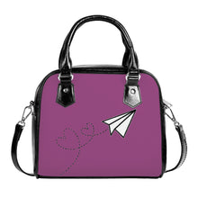 Load image into Gallery viewer, Ti Amo I love you - Exclusive Brand - Cannon Pink - Paper Airplane - Shoulder Handbag
