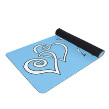 Load image into Gallery viewer, Ti Amo I love you - Exclusive Brand - Malibu Blue - Yoga Mat
