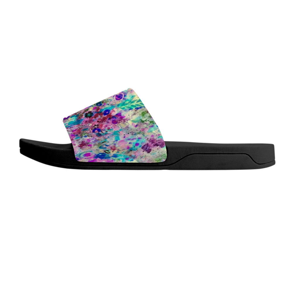 Ti Amo I love you - Exclusive Brand -  Womens - Slide Sandals - Black Soles