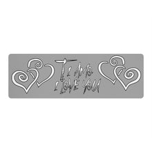 Load image into Gallery viewer, Ti Amo I love you - Exclusive Brand - Silver Chalice - Yoga Mat
