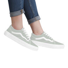 Load image into Gallery viewer, Ti Amo I love you - Exclusive Brand - Pastel Grey - Low Top Flat Sneaker
