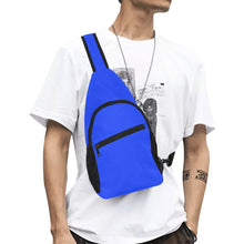 Load image into Gallery viewer, Ti Amo I love you - Exclusive Brand  - Blue Blue Eyes - Unisex Chest Bag
